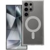 CLEAR MAG COVER case compatible with MagSafe for SAMSUNG S25 Ultra transparent